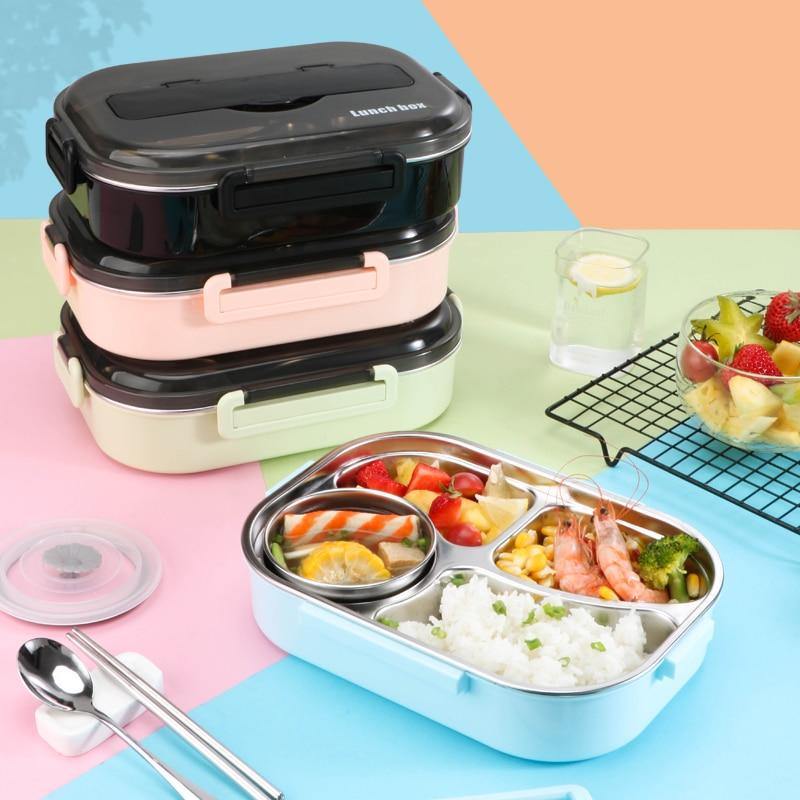 Edelstahl auslaufsichere Lunchbox Behälter