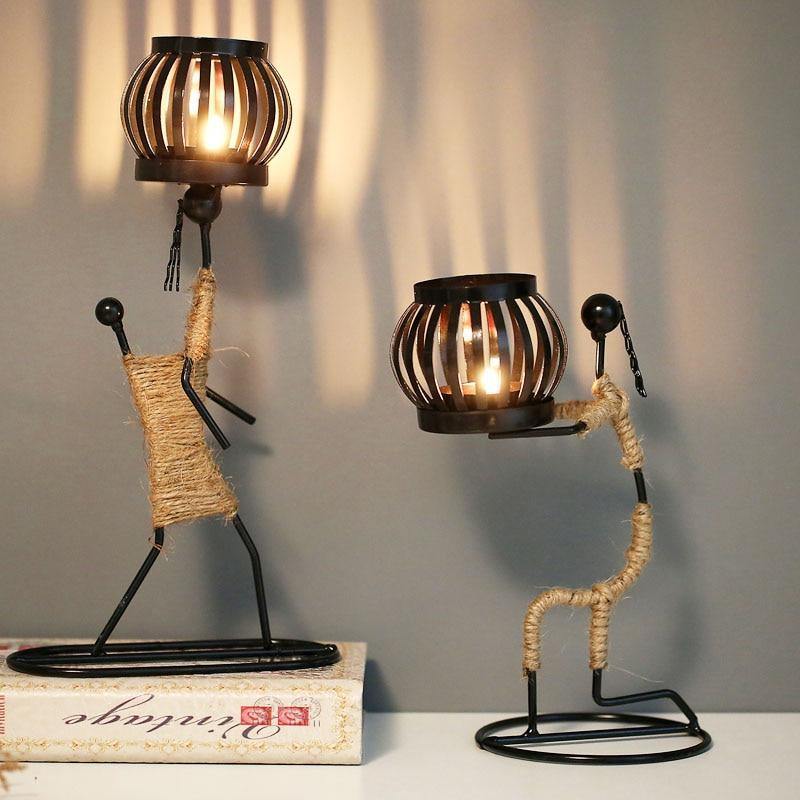 Frendorf | ArtisanForm Skulpturaler Kerzenständer | Moderner Kerzenhalter aus Stahl
