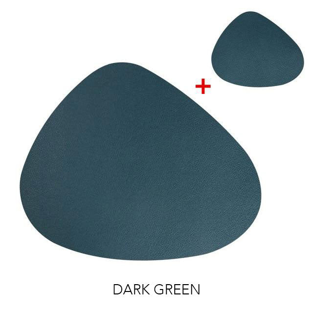 10 Farben Dreieck Platzdeckchen Set