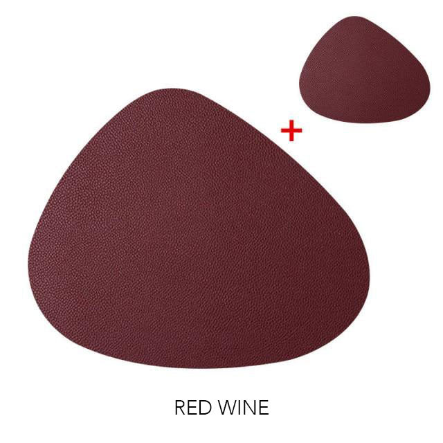10 Farben Dreieck Platzdeckchen Set
