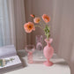 Frendorf | VaseElegance Joan Glasvase | Modernes Design | Dekorative Form | Perfekt für Blumen und Dekoration