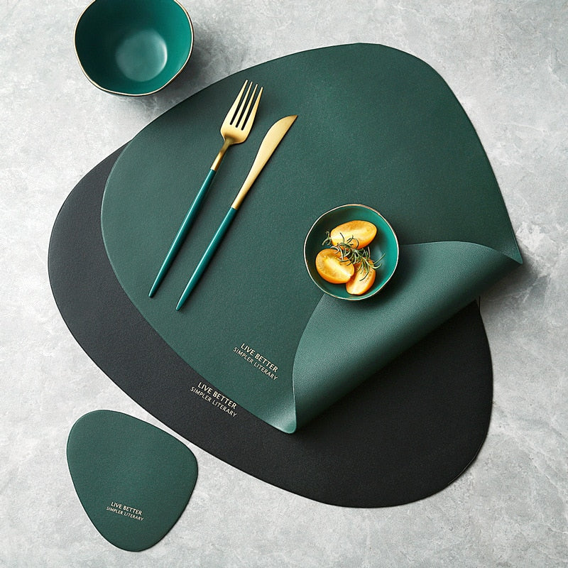 4 Farben Dreieck Platzset Set