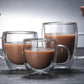 Transparentes Kaffeeglas Oscar (2 Kapazitäten)