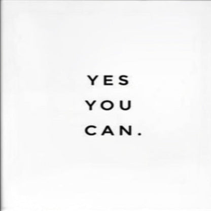 Yes You Can - Canvas Wall Art Painting