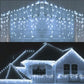 Frendorf | TwinkleTrail LED-Lichterkette Outdoor | Hängendes Design | Stimmungsvolle Beleuchtung für Garten & Balkon | Energieeffizient & Wetterfest