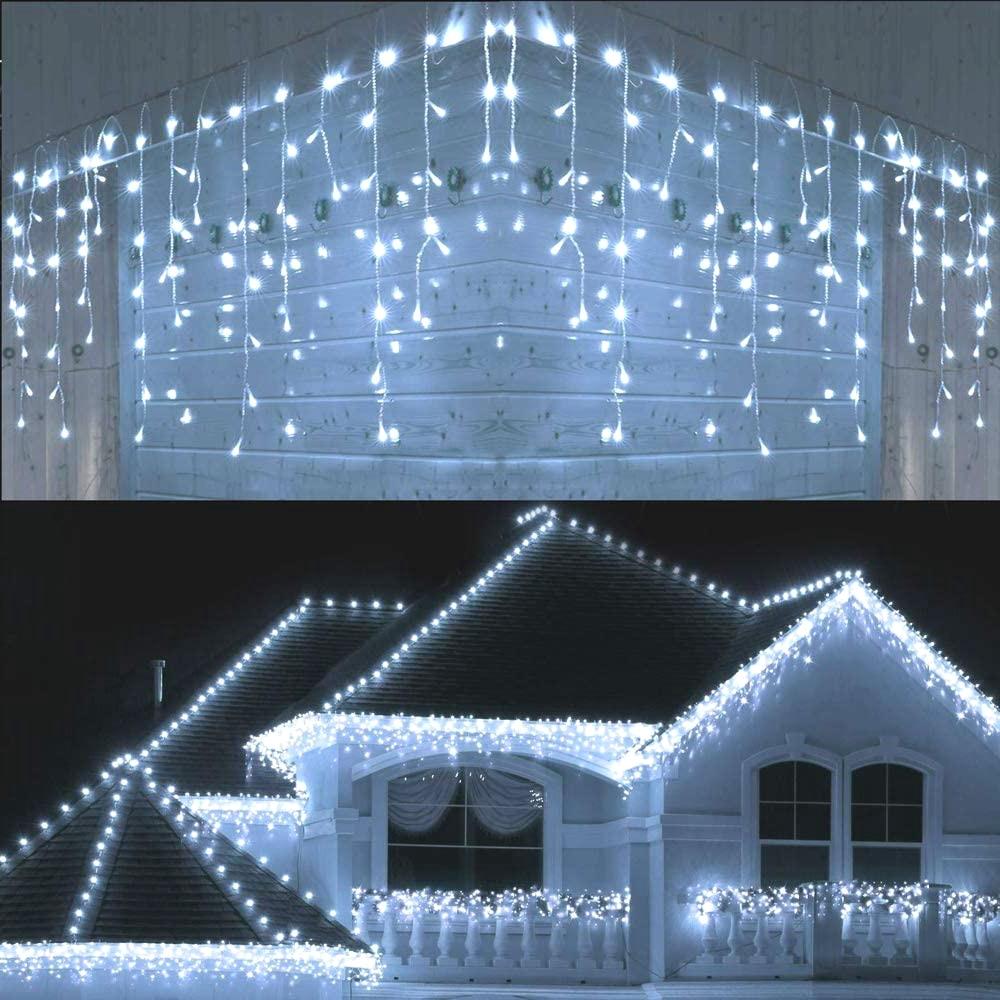 Frendorf | TwinkleTrail LED-Lichterkette Outdoor | Hängendes Design | Stimmungsvolle Beleuchtung für Garten & Balkon | Energieeffizient & Wetterfest