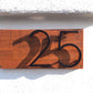 Royelux Moderne Hausnummern - Rostfreies Zinklegierung, Schwarze Oberfläche, 5" Hoch