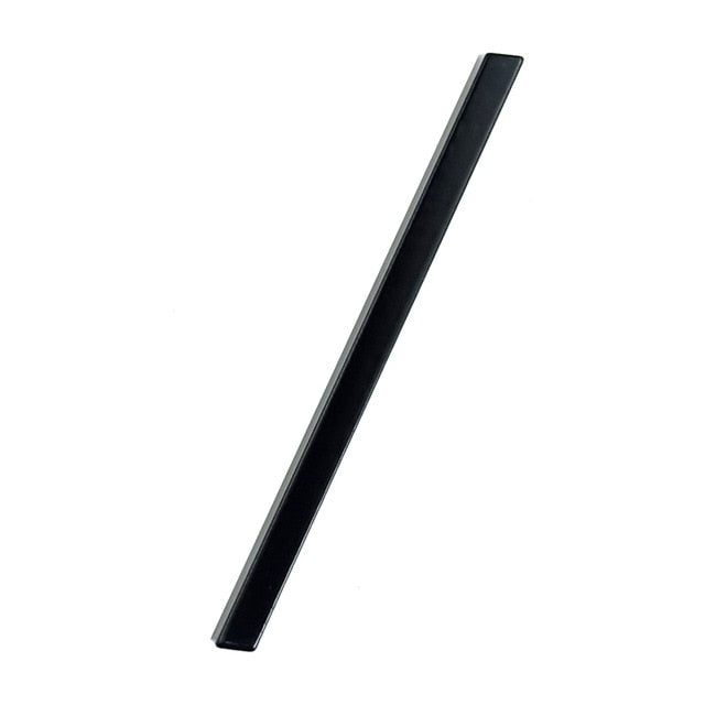 Royelux Moderne Hausnummern - Rostfreies Zinklegierung, Schwarze Oberfläche, 5" Hoch