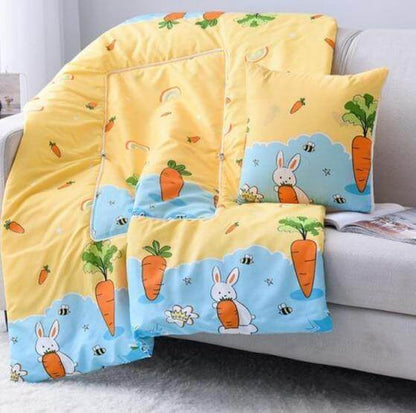 2In1 Bunt Cartoon Kopfkissen Decke