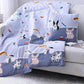 2In1 Bunt Cartoon Kopfkissen Decke