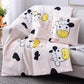 2In1 Bunt Cartoon Kopfkissen Decke