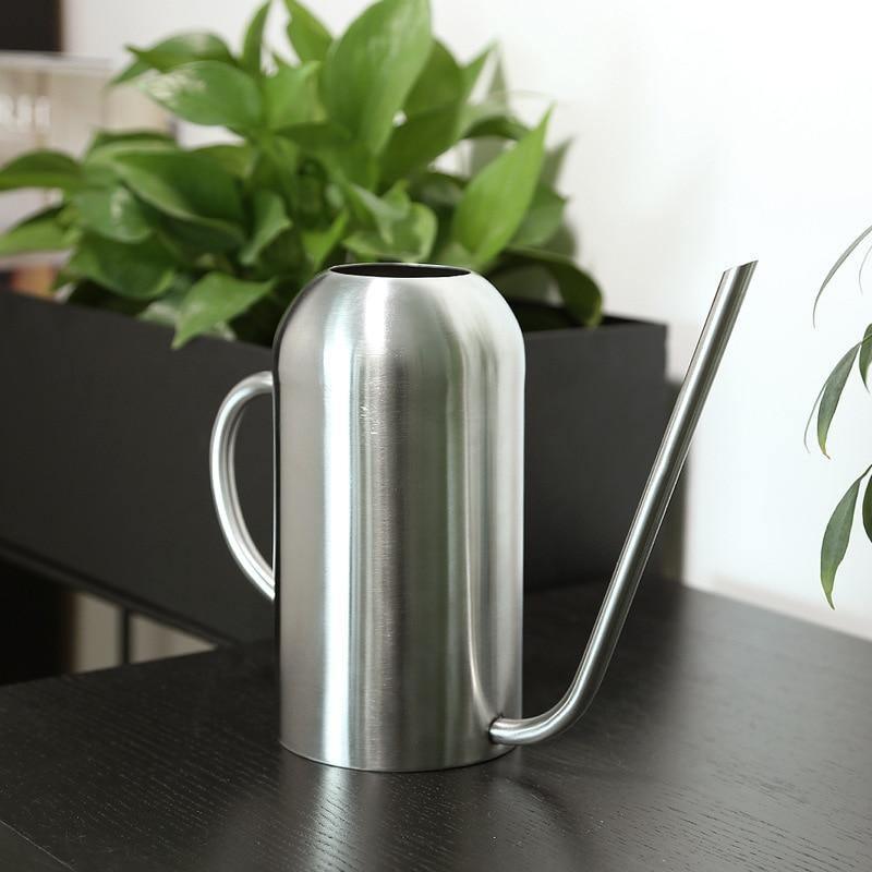 Frendorf | AquaElegance Edelstahl Gießkanne | Modernes Design | Pflanzenpflege | Dekoration für Zuhause
