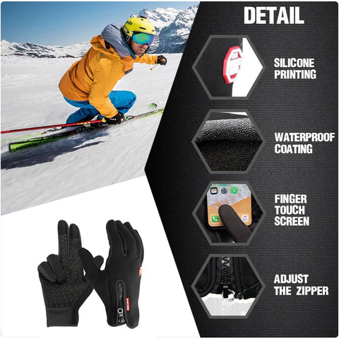 Frendorf | Thermohandschuhe Wärmende Radfahrhandschuhe Ski-Handschuhe für Männer und Frauen