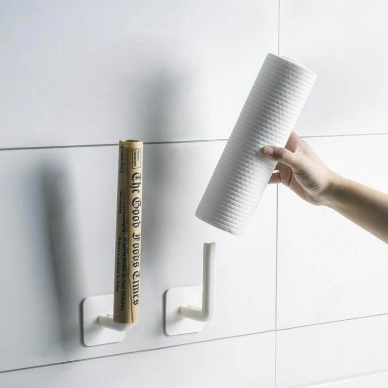 Frendorf | 2 Stück Multifunktionale Smart Papierhalterhaken