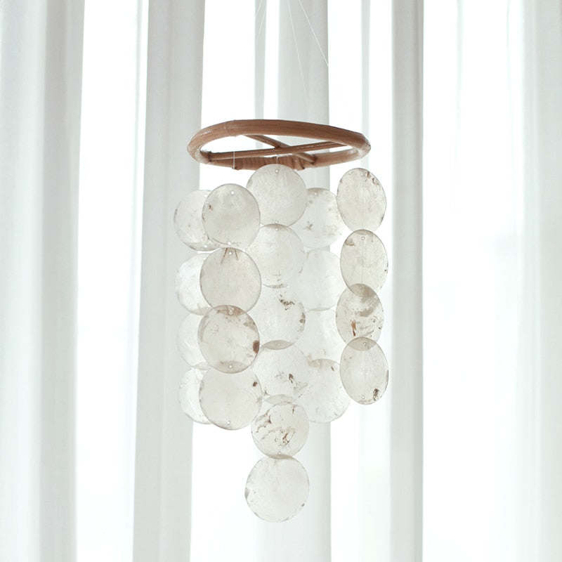 Boho Capiz Shell Windspiele und Kinderzimmermobiles