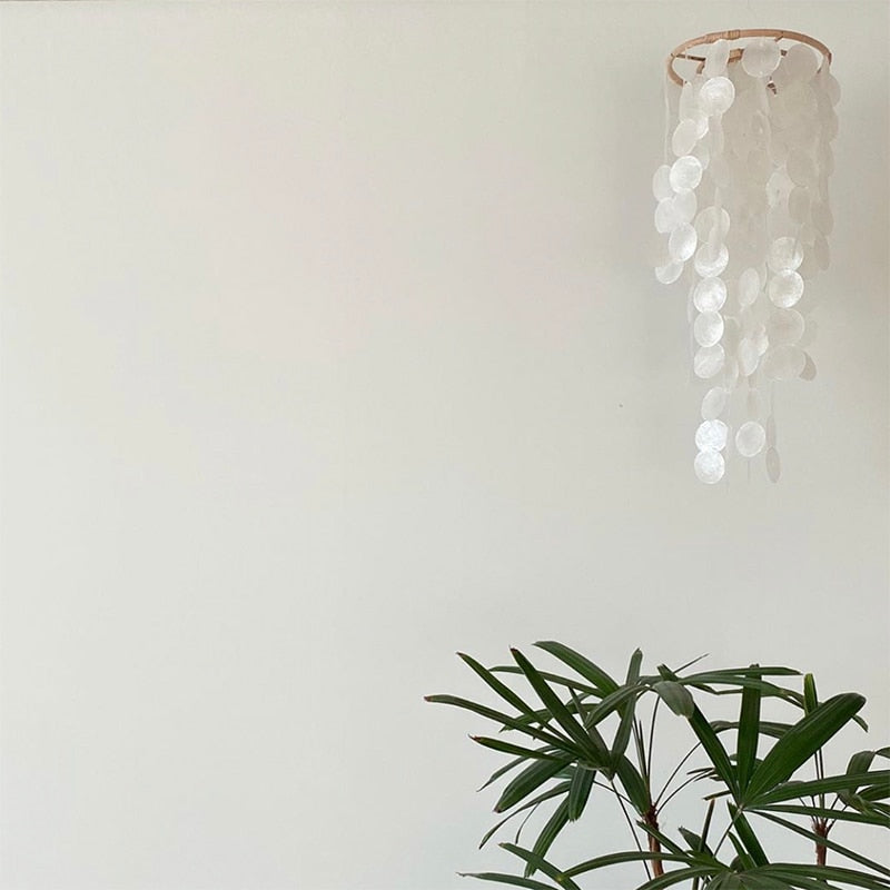 Boho Capiz Shell Windspiele und Kinderzimmermobiles