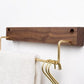 Frendorf | TowelTree Holz Handtuchständer | Minimalistisches Design | Platzsparender Handtuchhalter für Bad & Schlafzimmer