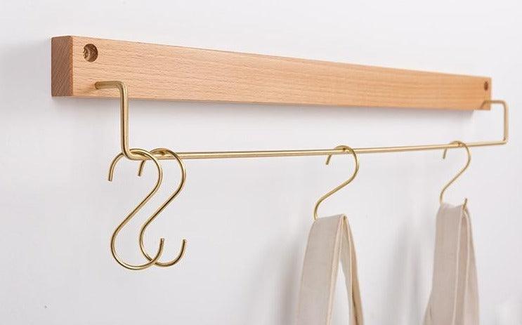 Frendorf | TowelTree Holz Handtuchständer | Minimalistisches Design | Platzsparender Handtuchhalter für Bad & Schlafzimmer