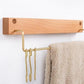 Frendorf | TowelTree Holz Handtuchständer | Minimalistisches Design | Platzsparender Handtuchhalter für Bad & Schlafzimmer