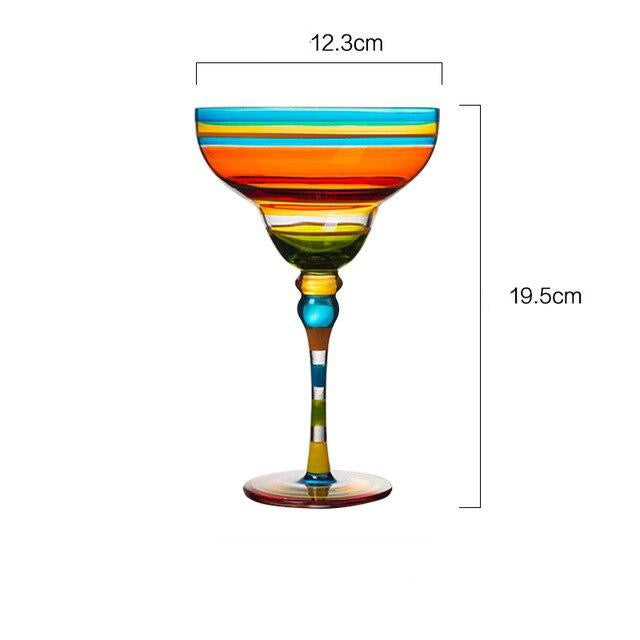 Bunte Cocktailbecher Flotte (5 Stile)