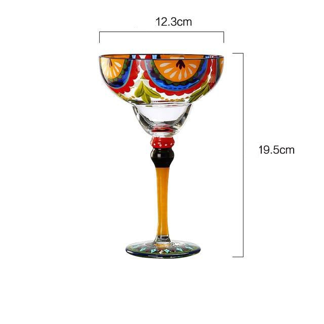 Bunte Cocktailbecher Flotte (5 Stile)
