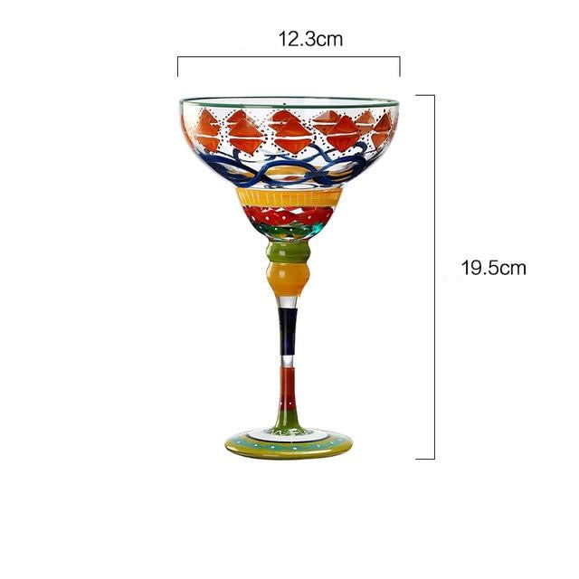 Bunte Cocktailbecher Flotte (5 Stile)