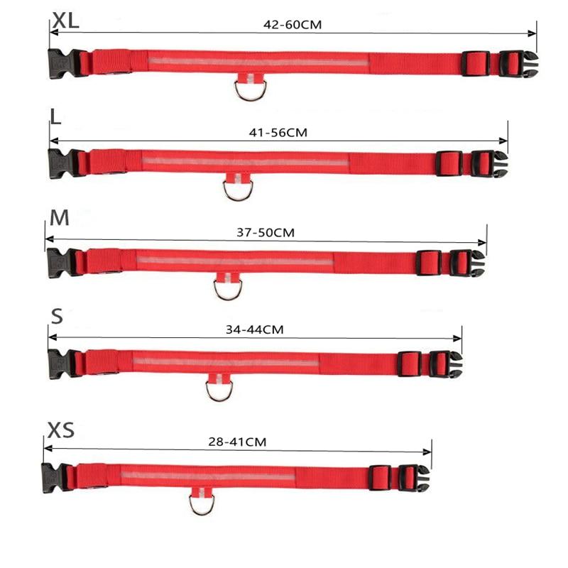 LED Hundehalsband