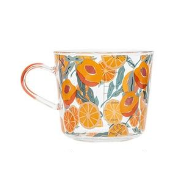 HighLand Bedruckte Glas Messbecher