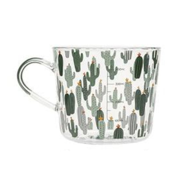 HighLand Bedruckte Glas Messbecher
