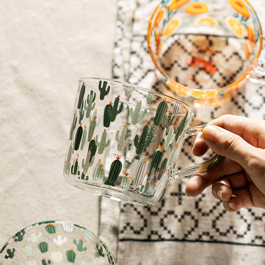 HighLand Bedruckte Glas Messbecher