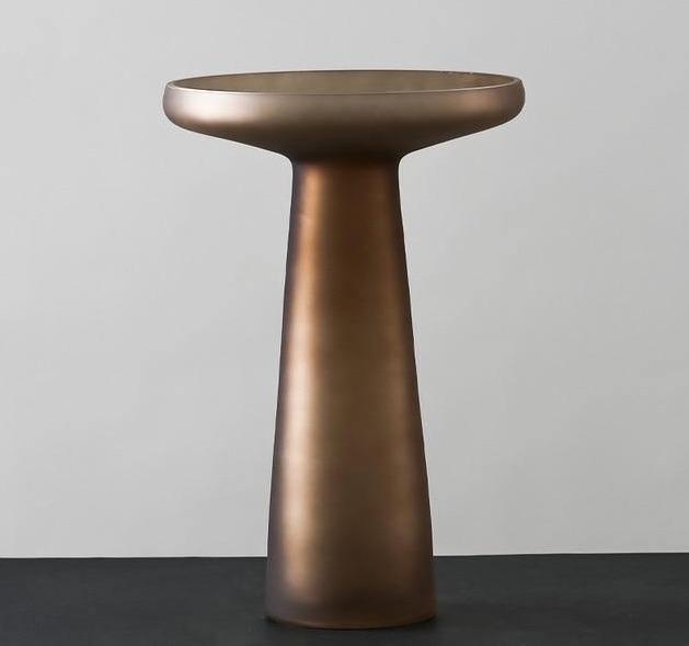 Frendorf | FrostVeil Glasgefäß mit Mattglas | Mundgeblasen | Moderne Eleganz | Vielseitige Farben & Formen