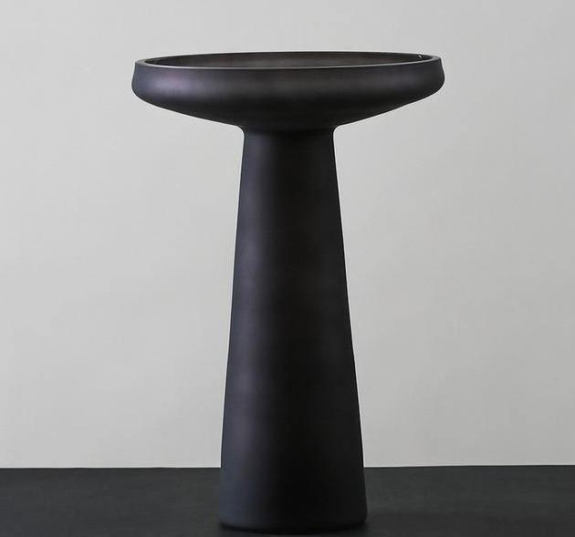 Frendorf | FrostVeil Glasgefäß mit Mattglas | Mundgeblasen | Moderne Eleganz | Vielseitige Farben & Formen