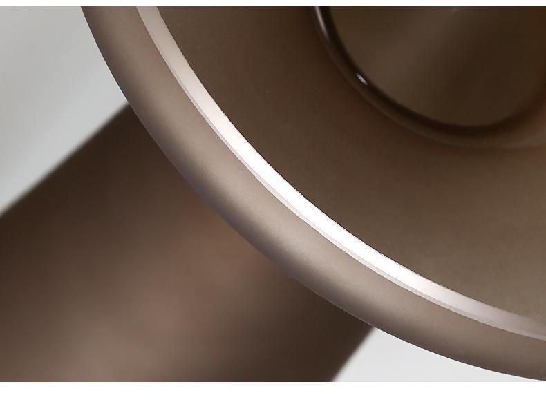 Frendorf | FrostVeil Glasgefäß mit Mattglas | Mundgeblasen | Moderne Eleganz | Vielseitige Farben & Formen