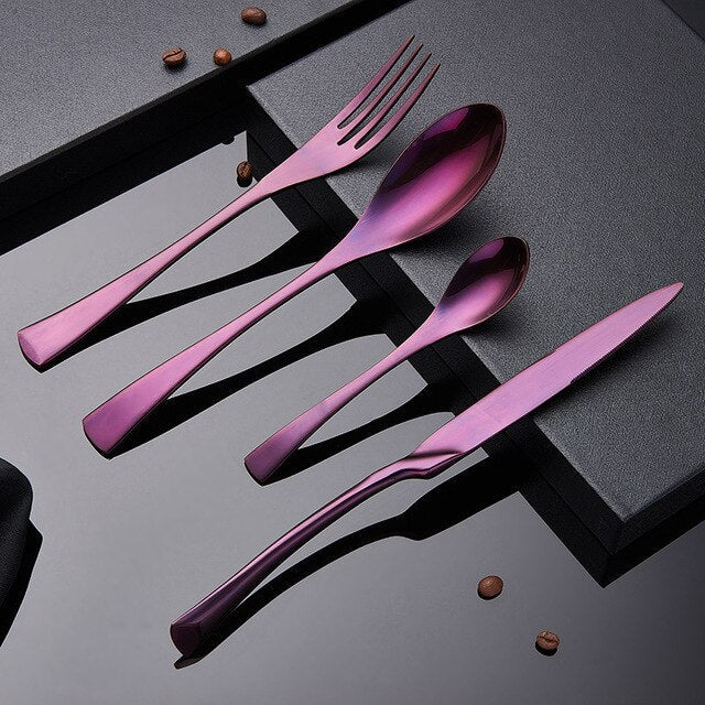 Edelstahl Besteck Geschirr Set Denali (6 Farben)