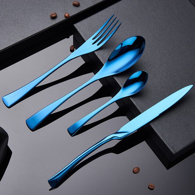 Edelstahl Besteck Geschirr Set Denali (6 Farben)