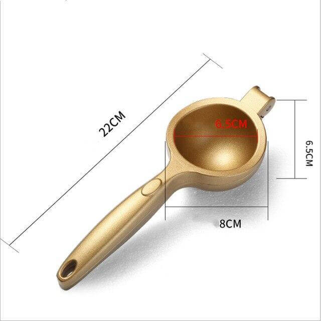 Minimalistischer Zitronenpresser