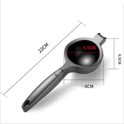 Minimalistischer Zitronenpresser
