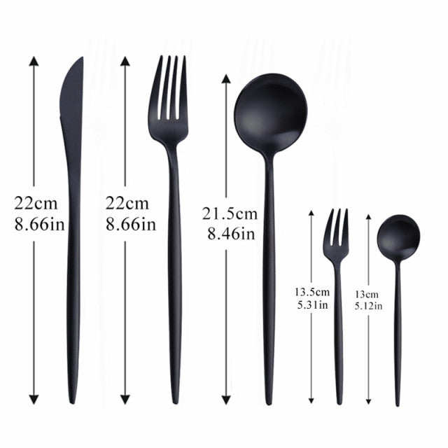 Modern Minimalist Besteckset