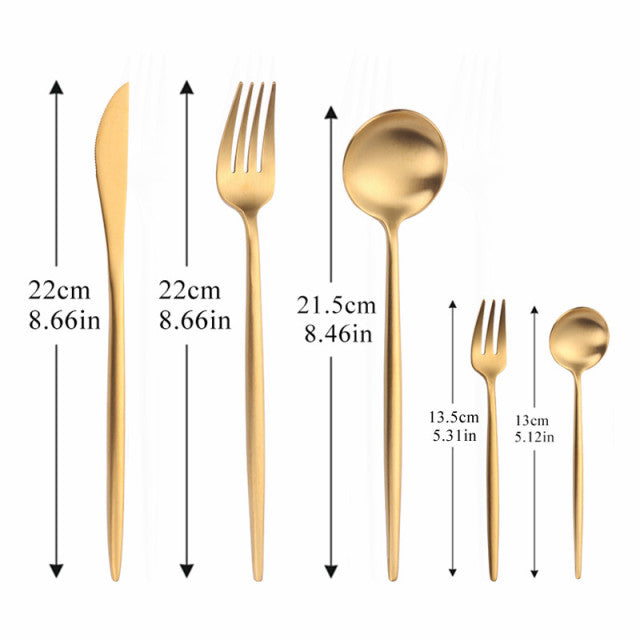 Modern Minimalist Besteckset