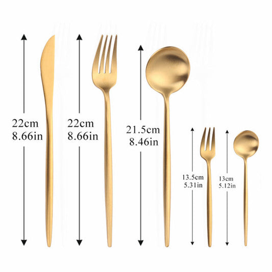 Modern Minimalist Besteckset