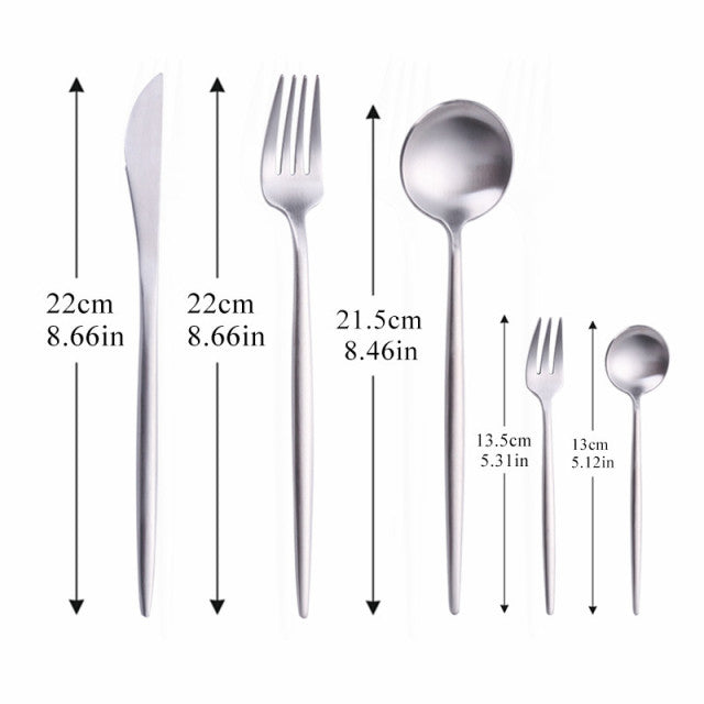 Modern Minimalist Besteckset