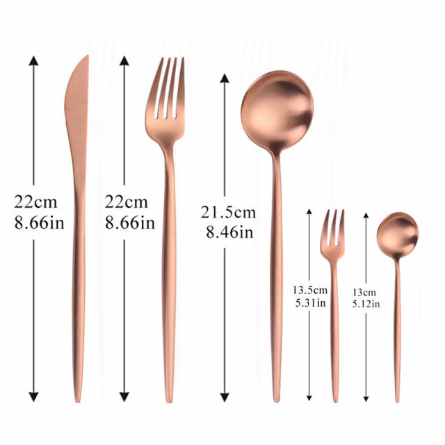 Modern Minimalist Besteckset