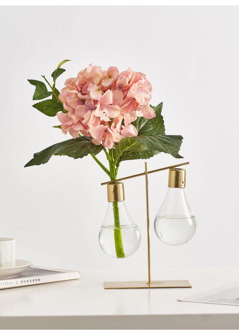 Frendorf | BloomBulb Pflanzenvermehrungs Vase | Zeitloses Design | Deko für Zuhause & Büro | Einzel & Doppel