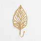 Frendorf | LeafLuxe Metall Wandhaken im Blätterdesign | Elegantes & Funktionales Dekor | In Gold & Blau erhältlich