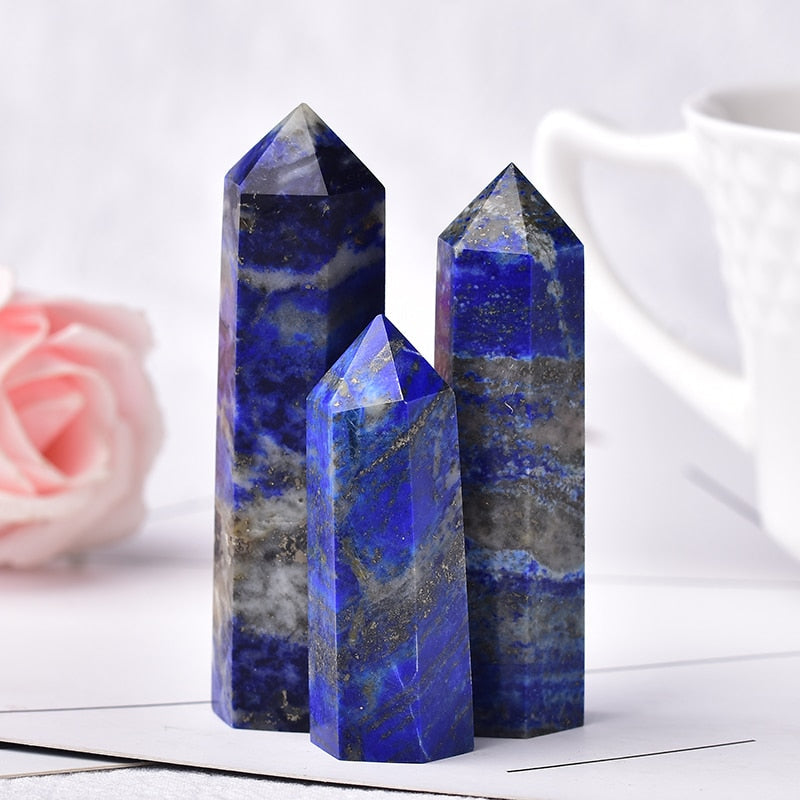 Lapis Lazuli Weisheits- und Schutzstab