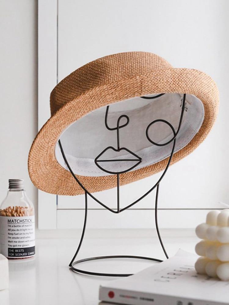 Frendorf | ArtLine Eisen Silhouette Deko | Zeitgenössische Kunst für Ihr Zuhause | Abstrakte Eleganz