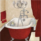 Modern Retro Bathroom - Canvas Wall Art Painting