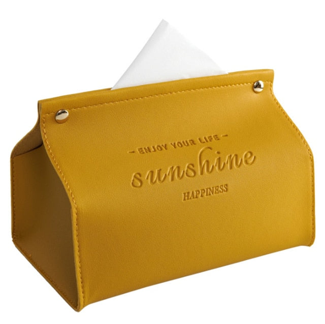 Logan Kunstleder Taschentuchbox