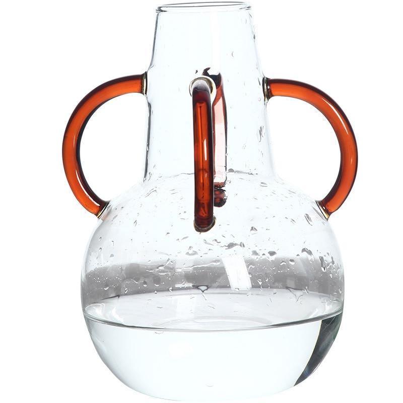 Frendorf | AurumVase Verspielte Glasvase mit Farbtönen | Modernes Design | Deko-Highlight für Wohnzimmer & Küche