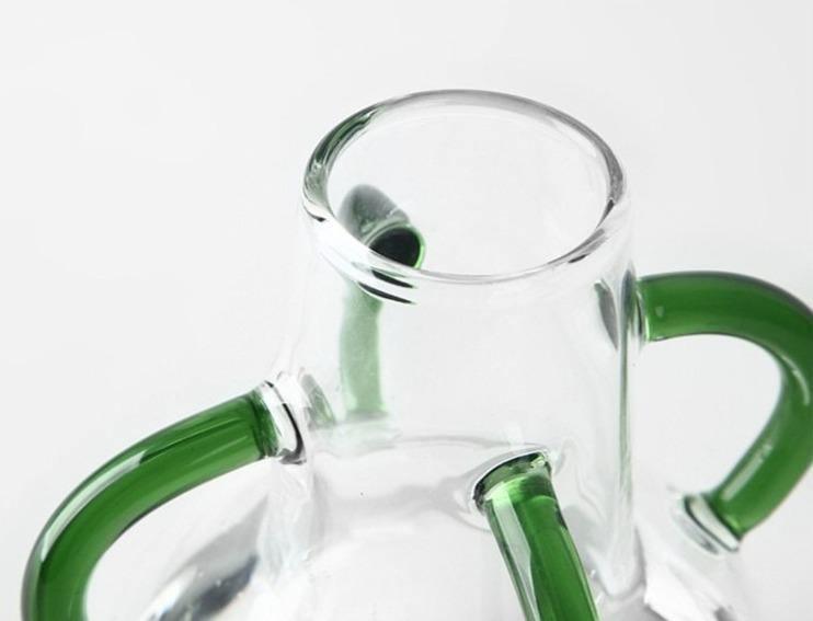 Frendorf | AurumVase Verspielte Glasvase mit Farbtönen | Modernes Design | Deko-Highlight für Wohnzimmer & Küche